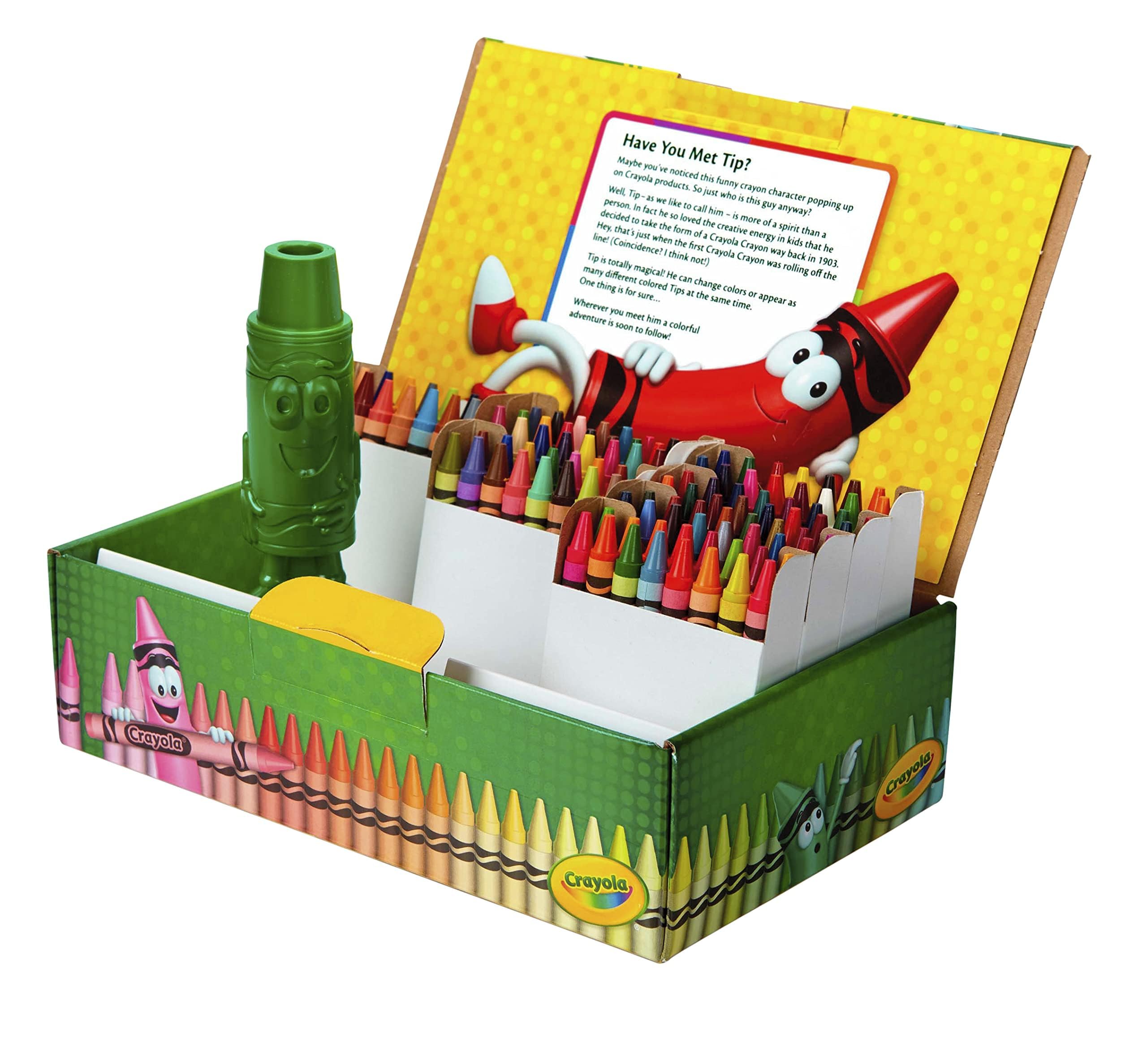 Crayola Kredka nietoksyczna, 9,5 cm x 14,7 cm, różne kolory, zestaw 120 sztuk