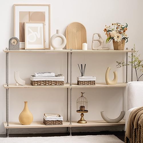 Miniatura 9 de FairyHaus Cestas de jacinto de agua y cestas de mimbre de plástico con forro