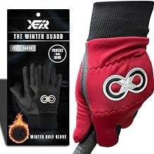 Winter Golf Gloves Women Left Hand & Right Hand Pair | Ladies Golf Glove with Multi-Layer Cold Weather Golf Gloves with Warm & Soft Fleece Lining with Comfortable Fit