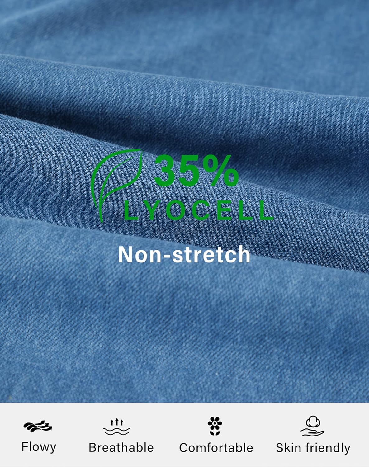 roswear Cropped Overalls for Women Baggy Wide leg with Side Zip Adjustable Strap - Image 5