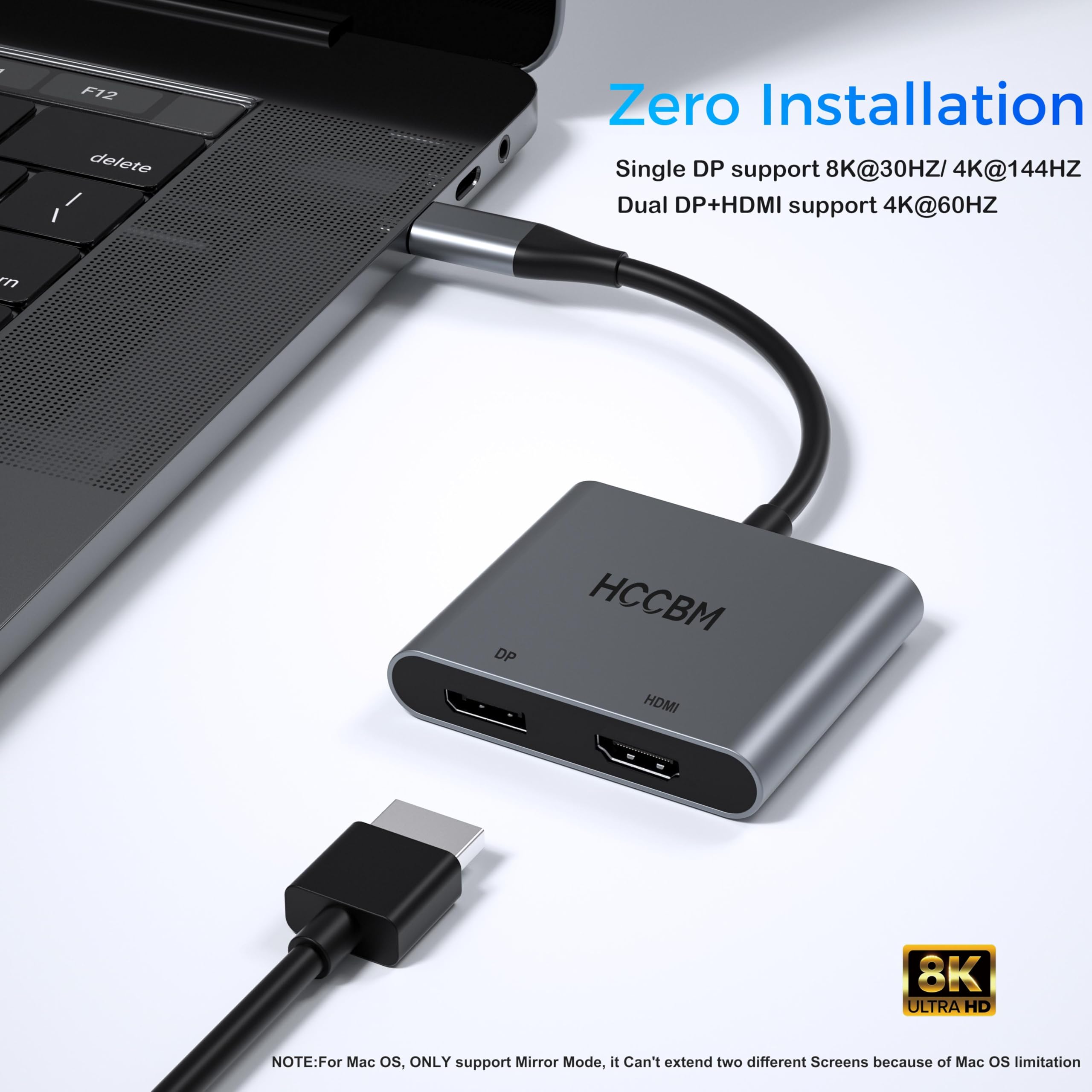 Amazon | USB C - DisplayPort(DP)およびHDMIアダプター、Dell HP