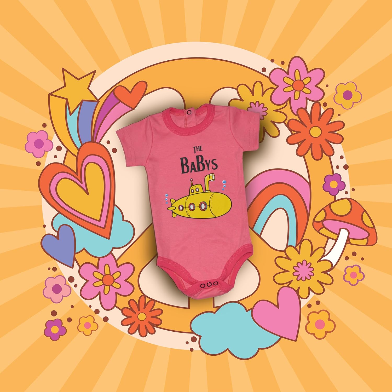Rock and Roll Baby Onesie, Baby Rock Clothes