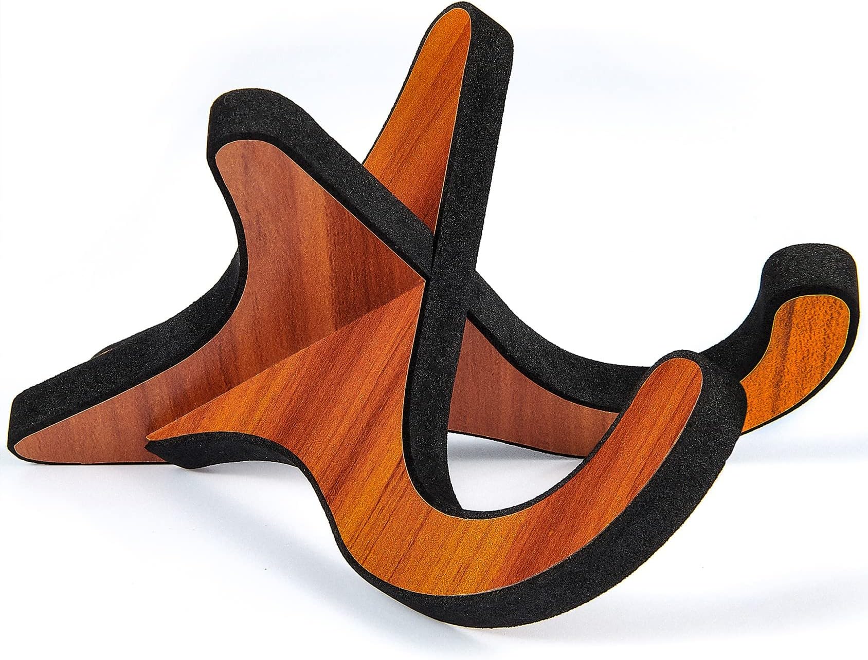 Kalimba Stand Wood Thumb Piano Display Stand (Mahogany color)