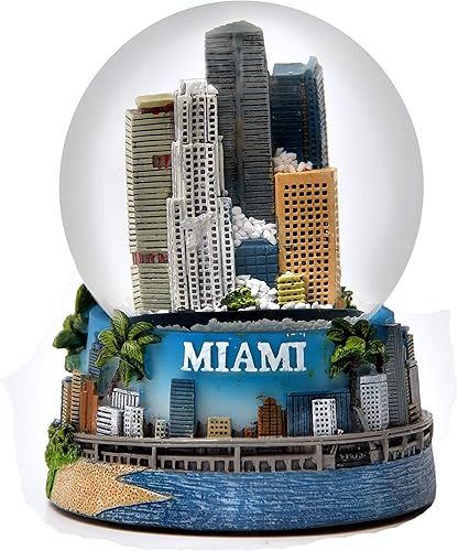 Miami Globo de nieve de color Florida 2.559 in