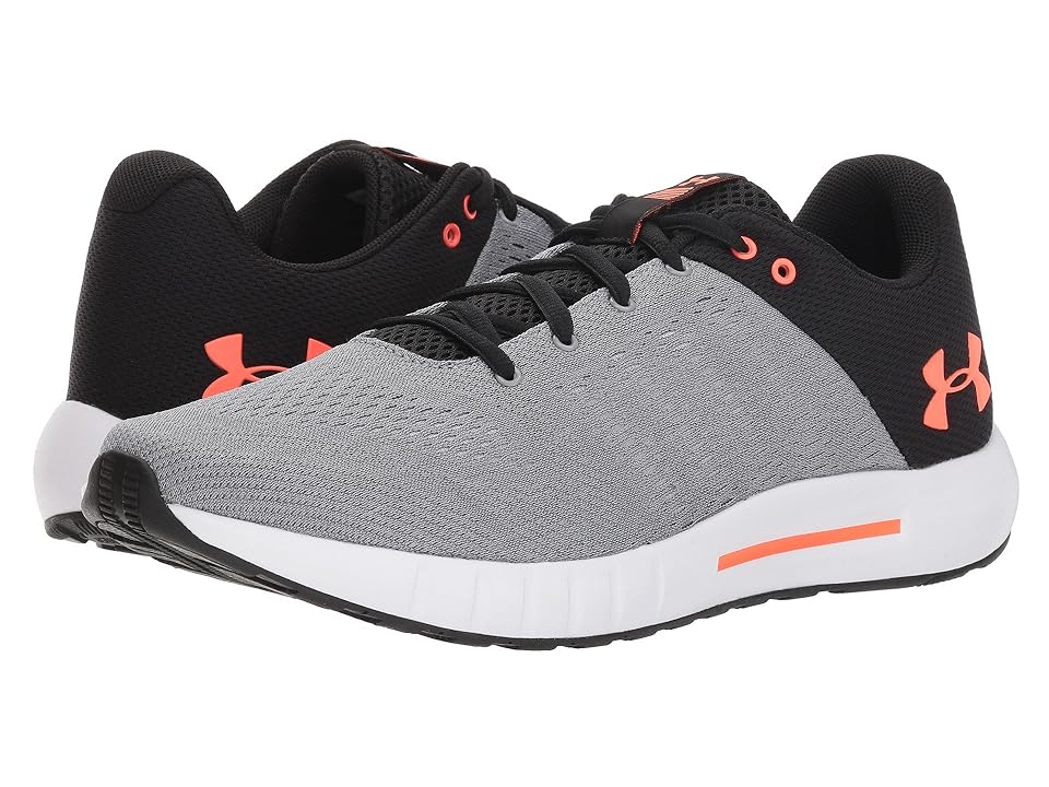 

Under Armour UA Micro G Pursuit (Steel/Black/After Burn) Men's Shoes
