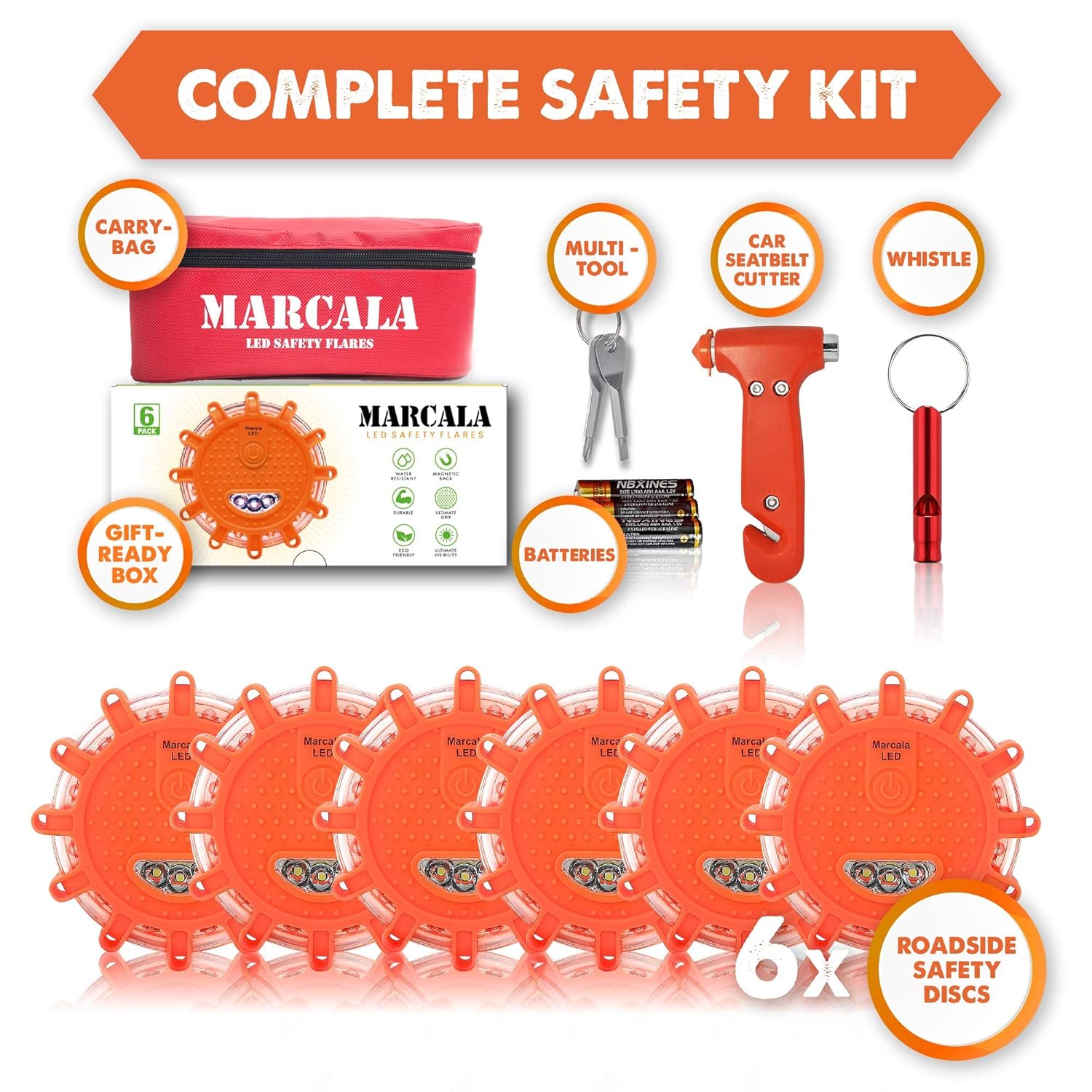 All 4 LED Flare Kits by MARCALA Flares