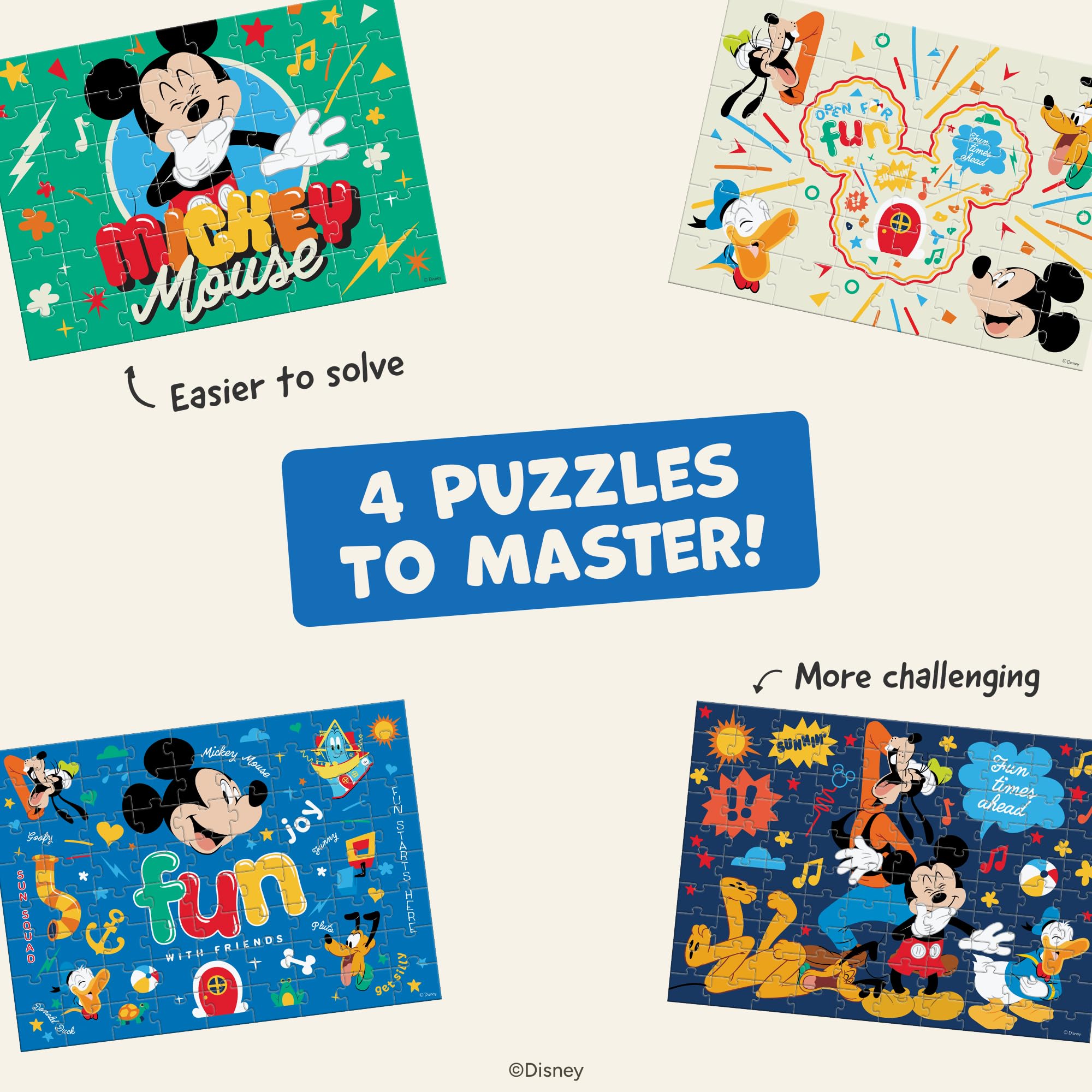Amazon.com: Buffalo Games Disney Mickey Mouse & Friends Kids