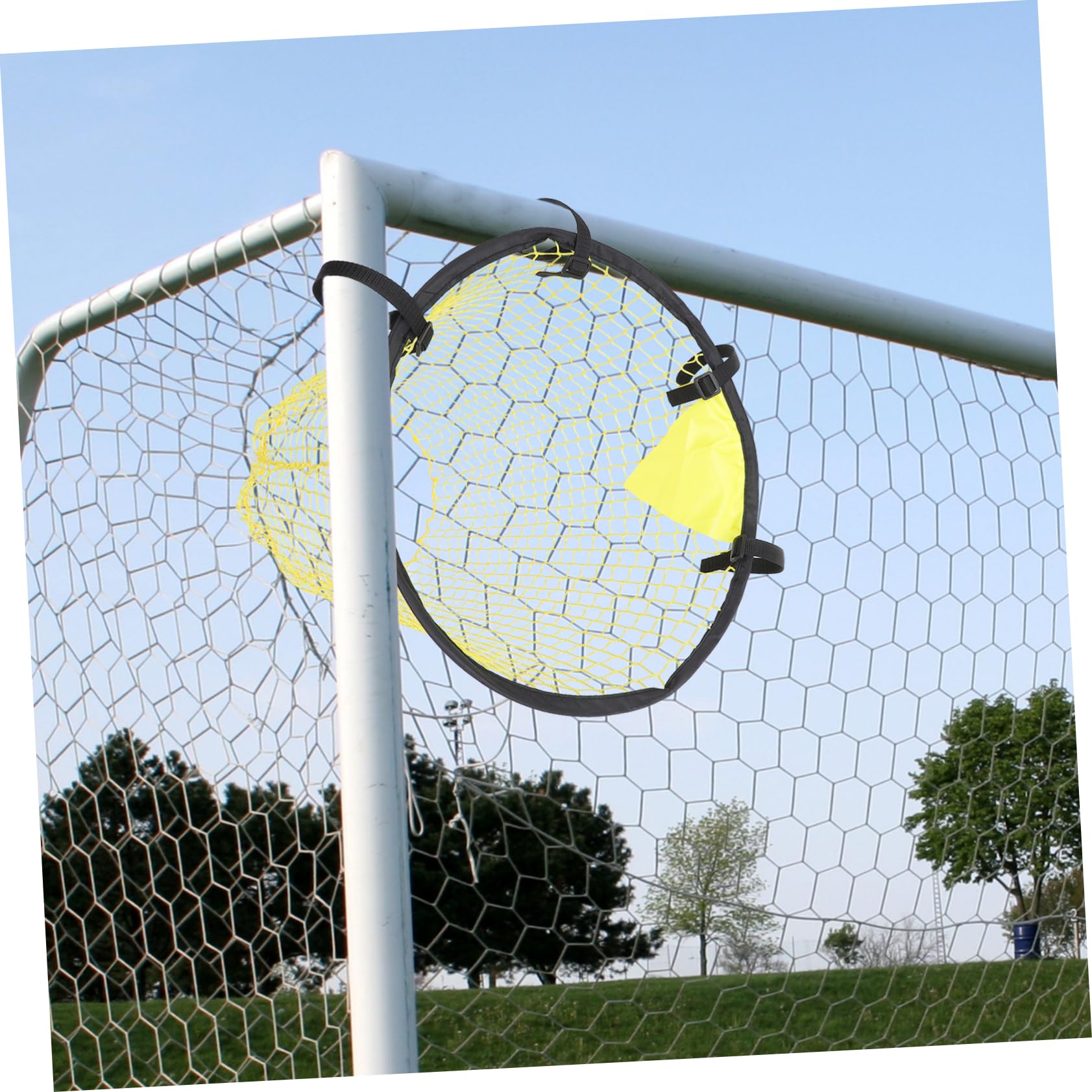 POPETPOP Football Practice Net Portable Training Goal Net for Backyard Games Accuracy Skills for Youth Adults Lightweight Easy to Up