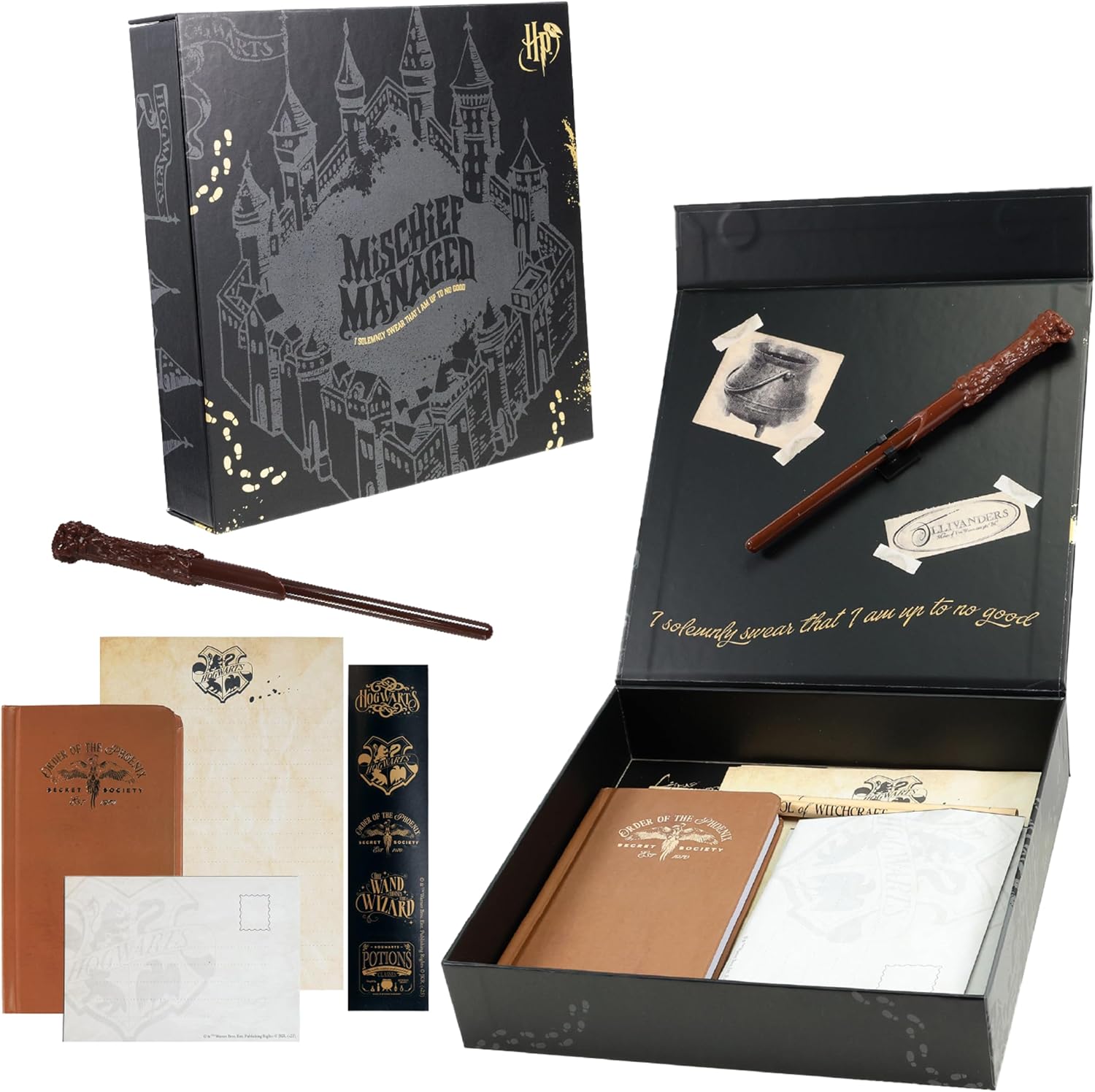 Ensemble papeterie Carte du Maraudeur