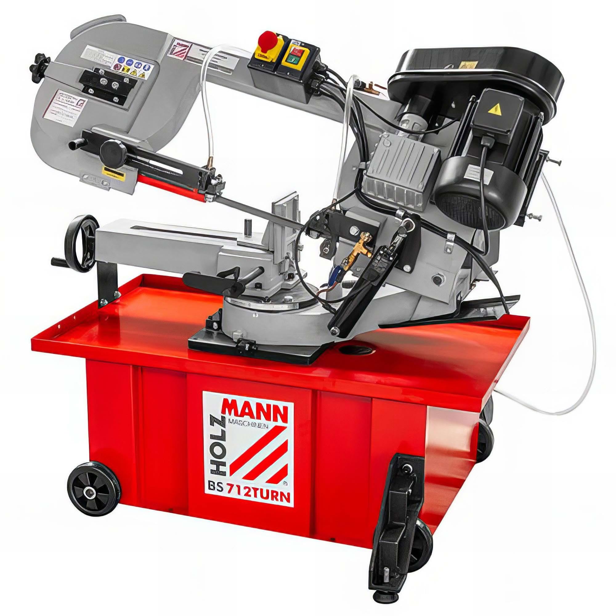 Holzmann - Sega a nastro in metallo a rotella - 1100 W - 230 V