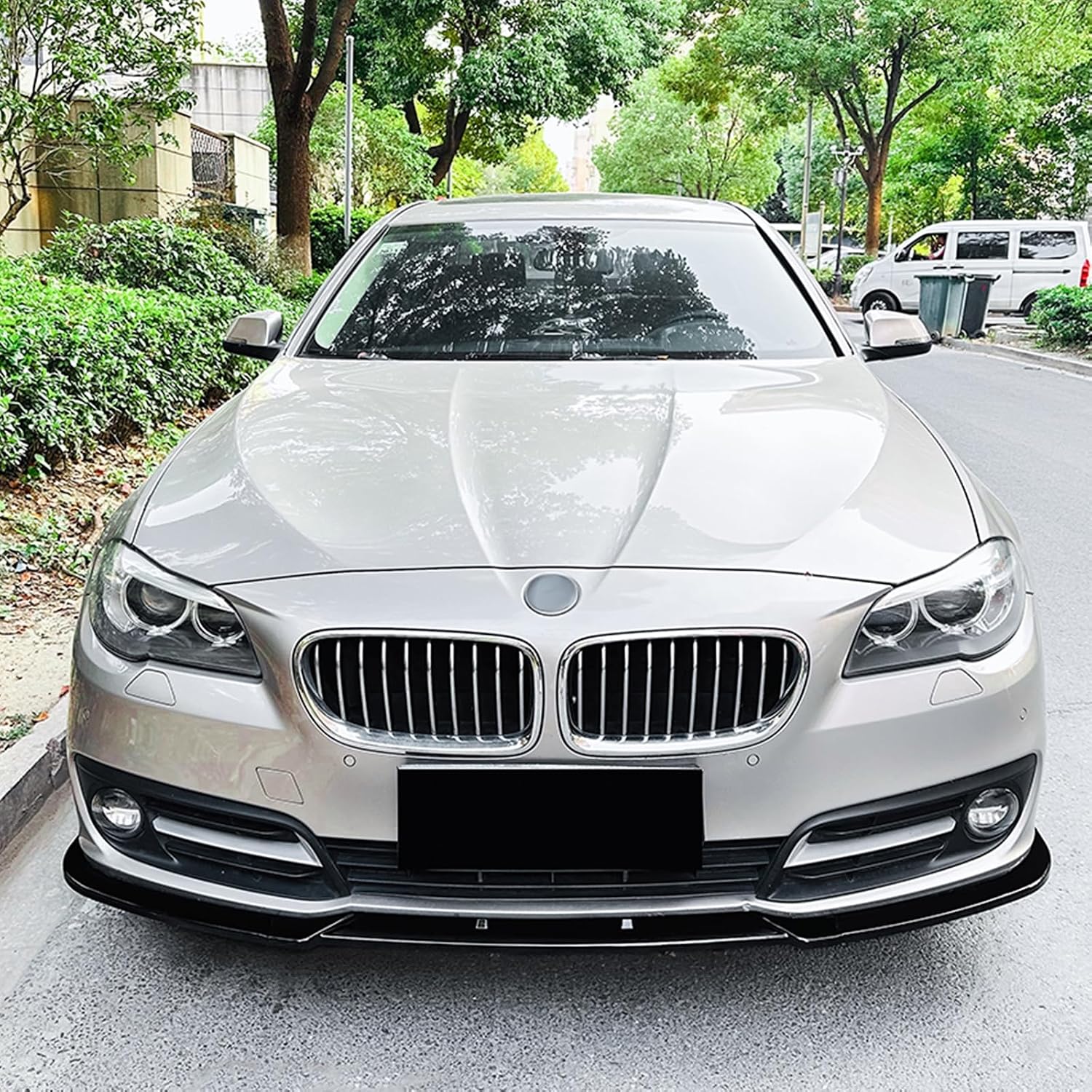 for BMW 5 Series F10 F11 LCI 2014-2017 Luxury Version Car Front Bumper Spoiler Lip Kit