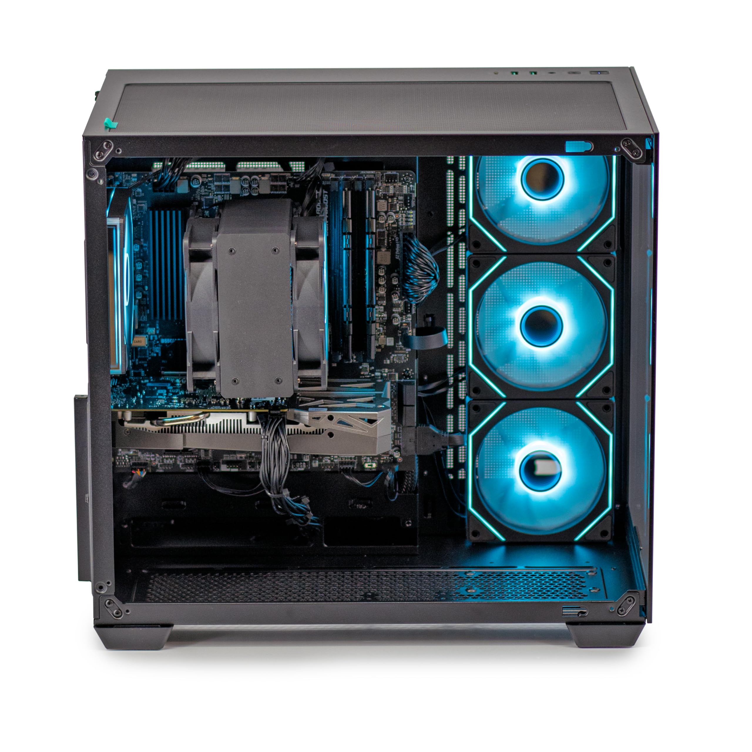NITU Gaming PC | AMD Ryzen 5-5600X + RTX 3050 8GB | 16GB RAM | 1TB NVMe SSD | Windows 11 Home | 1080p Raytracing Gamer PC | 650W Bronzo | CPU ad alte prestazioni