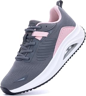 Womens Arch Support Walking Shoes Orthotic Fashion Sneakers Tennis Shoes for Plantar Fasciitis Pain Relief US 5.5-11