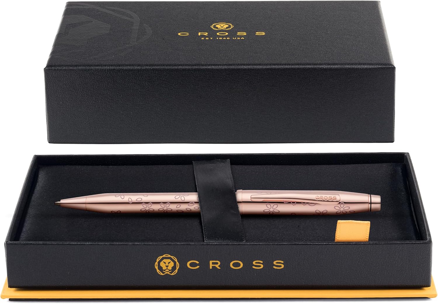 CROSS Official SAKURA Collection Century II Rose Gold Plated Ballpoint Pen, AT0082WG-169