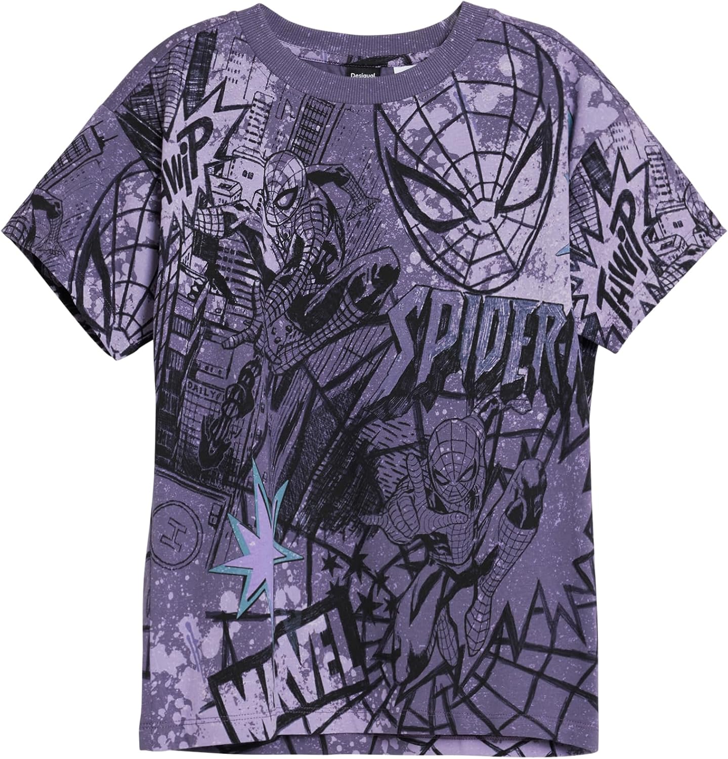 Desigual Boys' T-Shirt Short Sleeve Red