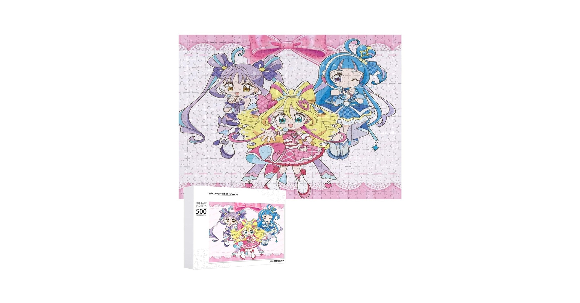 Amazon.co.jp: キミとアイドルプリキュア♪木製パズル工芸ギフト