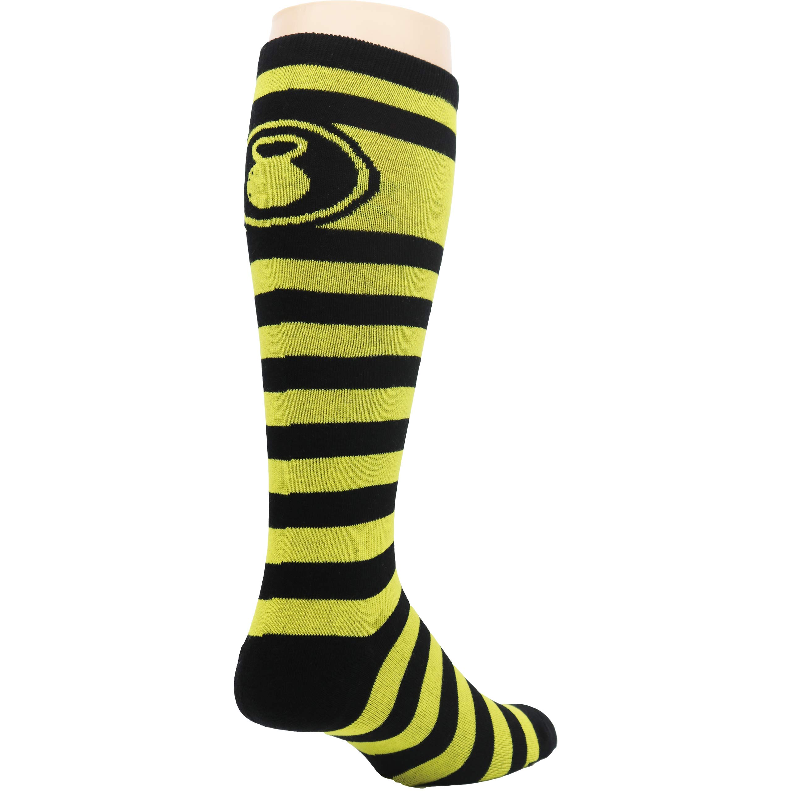 MOXY SocksStriped Kettlebell Knee-High Deadlift Socks