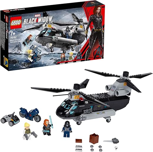 Lego Marvel Avengers Black Widow's Helicopter Chase - 76162