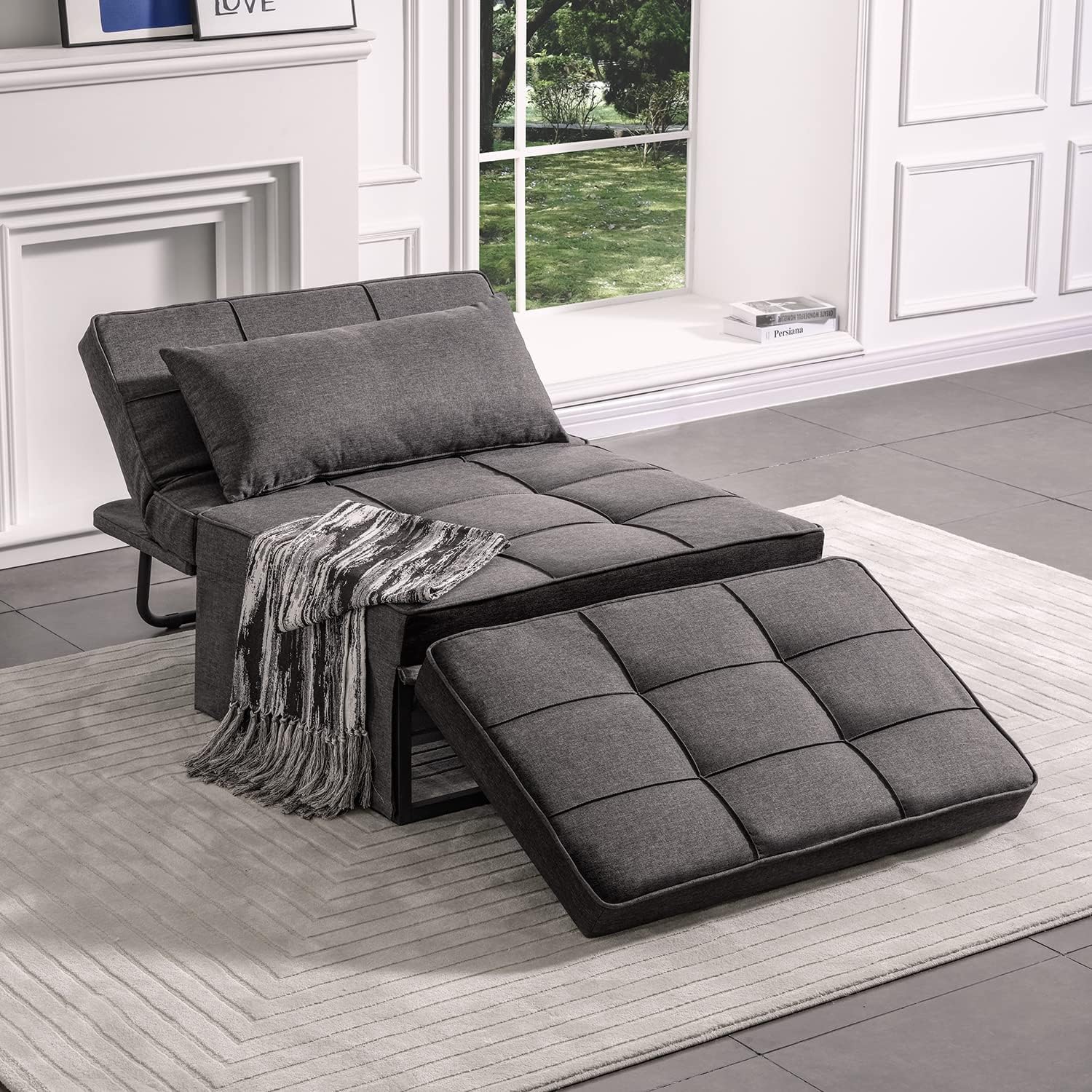 Vonanda Sofa Bed, Convertible Chair 4 in 1 MultiFunction