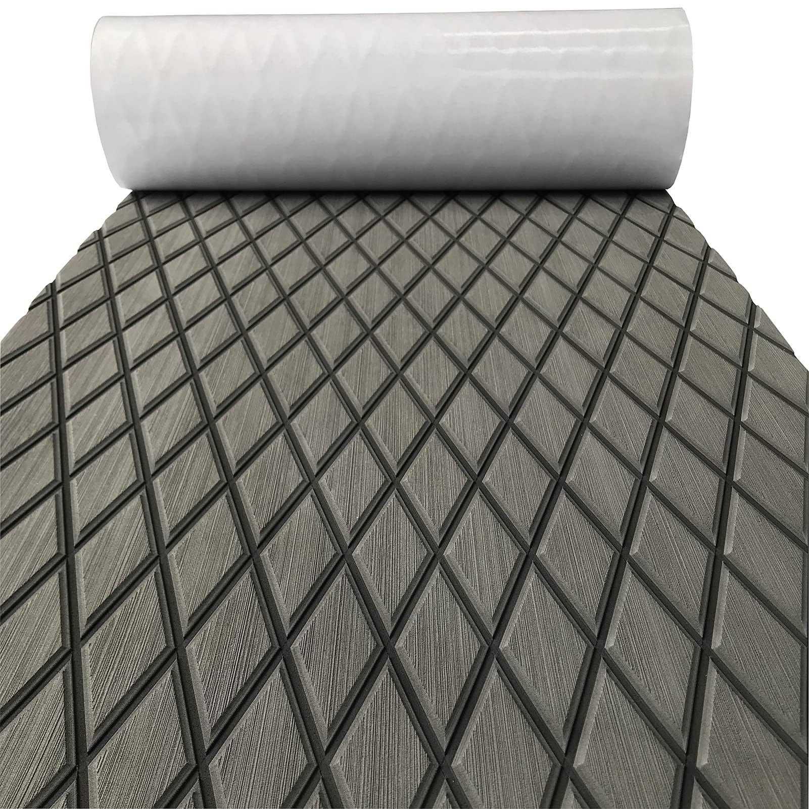 KXKZREN Rivestimento per pavimento in schiuma Eva, autoadesivo per navi, antiscivolo, per barche, camper, yacht, kayak, piattaforma galleggiante, 190 x 70/35 cm