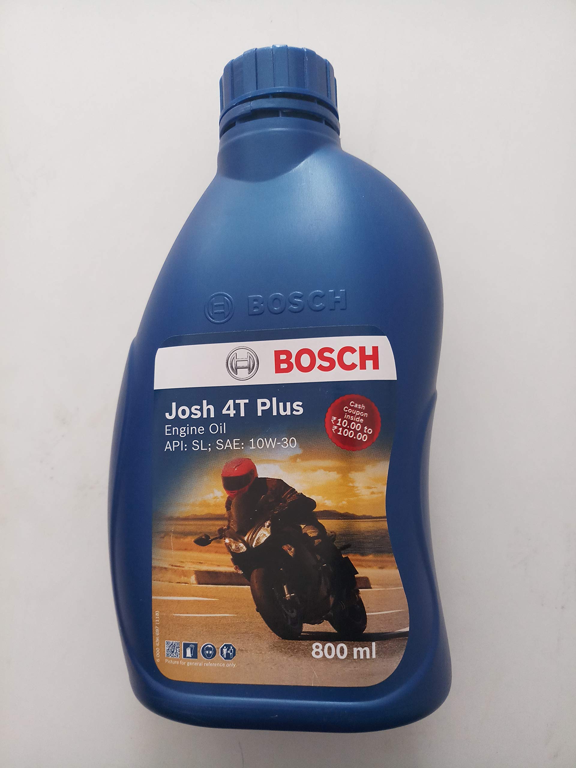 Bosch F002H23744 Josh 4T SL 10W 30 2W Engine Oil (0.8 L)-image-8