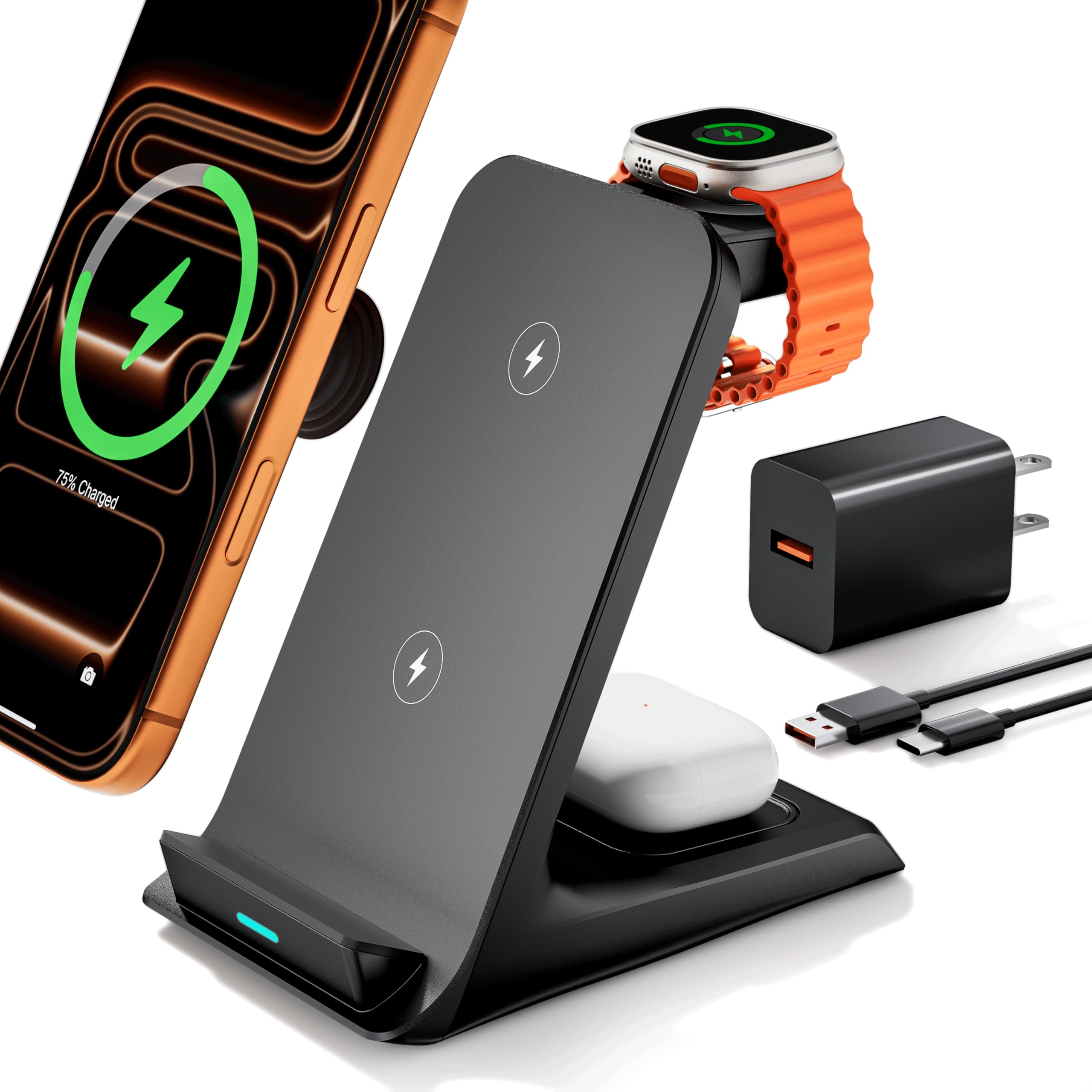 Amazon.com: Eazpower Wireless Charger for Thick Cases of