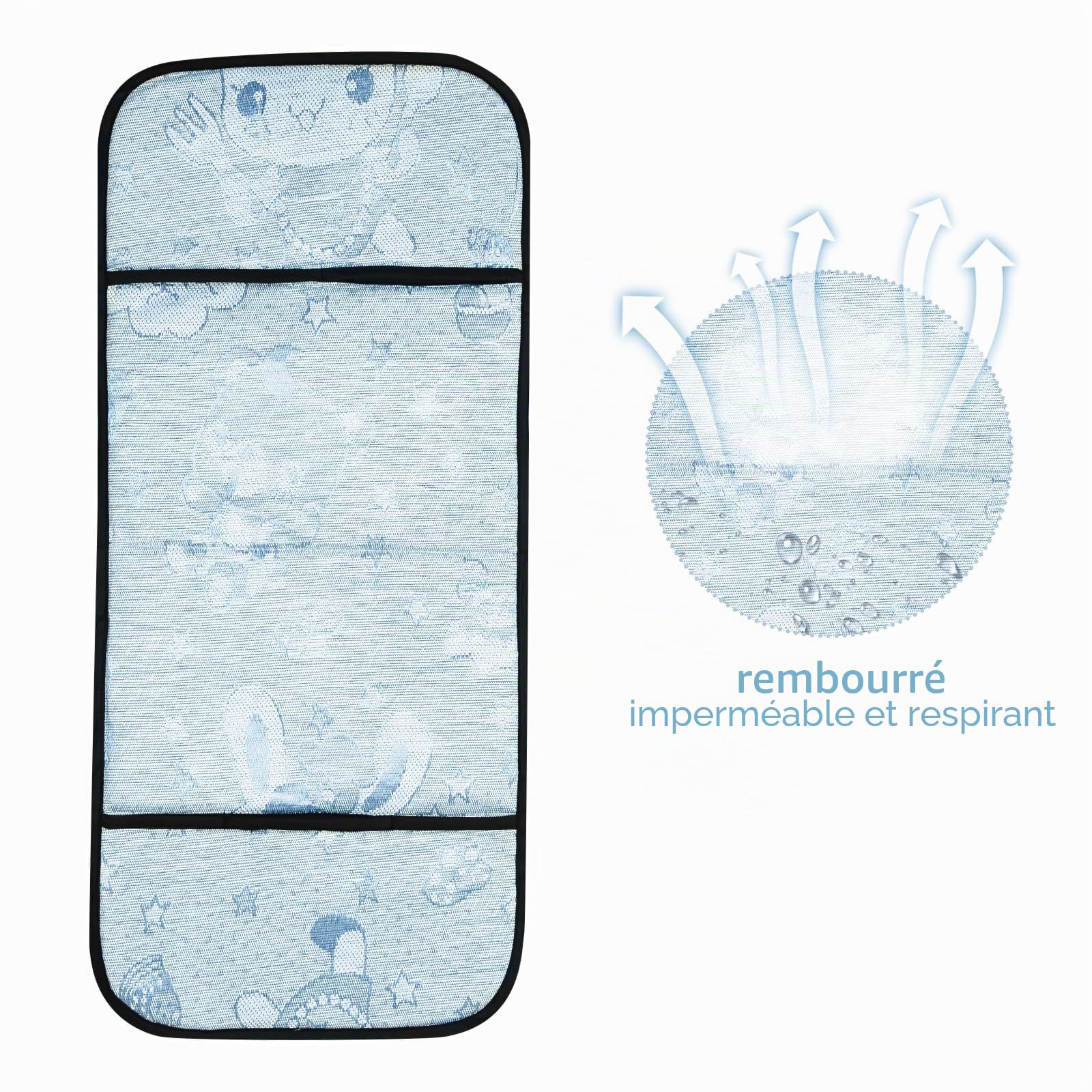 Supfine Poussette Canne Bébé 0-3 Ans,15 kg, avec Dossier & Repose-pieds Réglables, Pliable à une Main, Pousette Compact et Légère Voyage avec Auvent & Moustiquaire, Roues Antidérapants (Kaki)