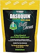 Nutramax Dasuquin with MSM Joint Health Supplement for Small to Medium Dogs - With Glucosamine, MSM, Chondroitin, ASU, Boswellia Serrata Extract, and Green Tea Extract, 84 Soft Chews