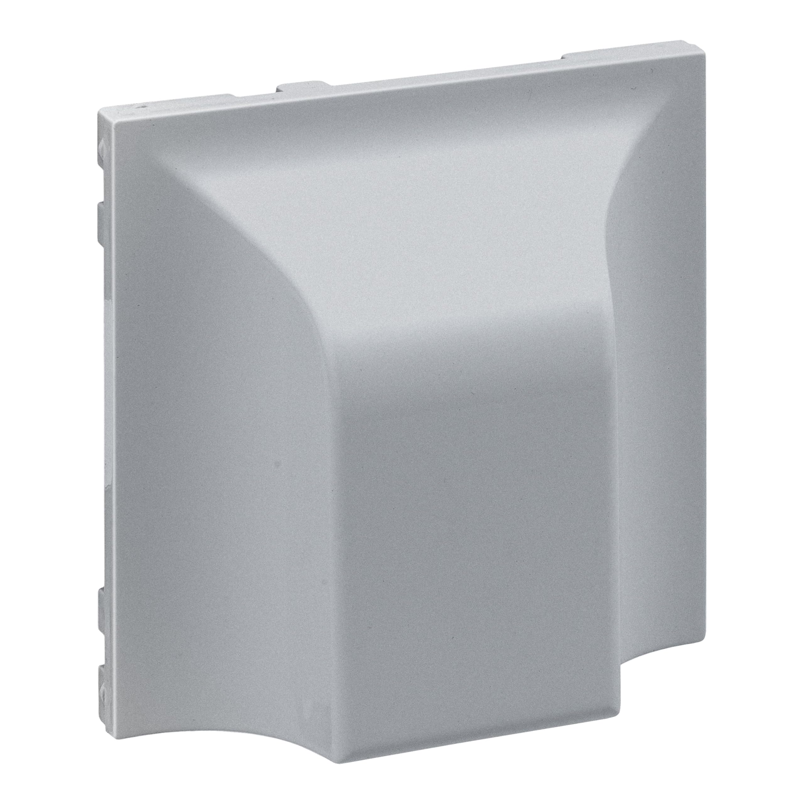 LEGRAND, Seano 765700 Cover for Cable Outlet, Cable Duct, Cable Socket, Protection Class IP21, Colour: Painted Aluminium