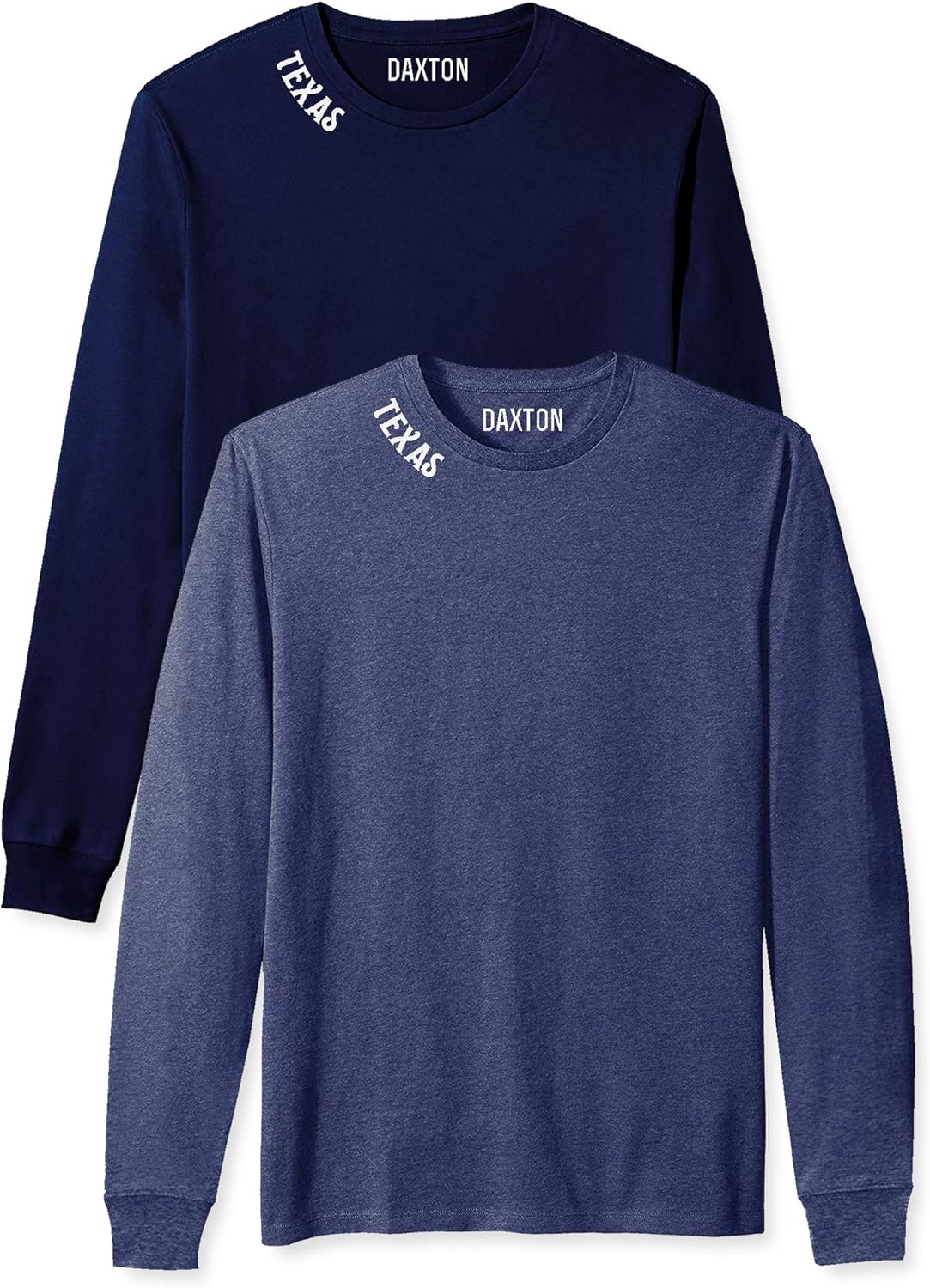 Daxton Premium Texas Men Long Sleeves T Shirt Ultra Soft Medium Weight Cotton