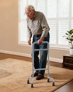 Stand Assist Aid for Elderly, Portable Walking Support, Gray