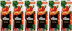 Pack de Suco Del Vale Mais Néctar De Caju 1 L 6 unidades