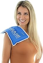 Roscoe Medical Gel Soft Flexible Ice Packs for Injuries, Reusable Freezer Hot and Cold Pack, Cold Compress & Cooling Gel Pad for Shoulder, Hip, Leg, Arm, Ankle & Foot Injury, 7.5 x 11 Inches, Medium