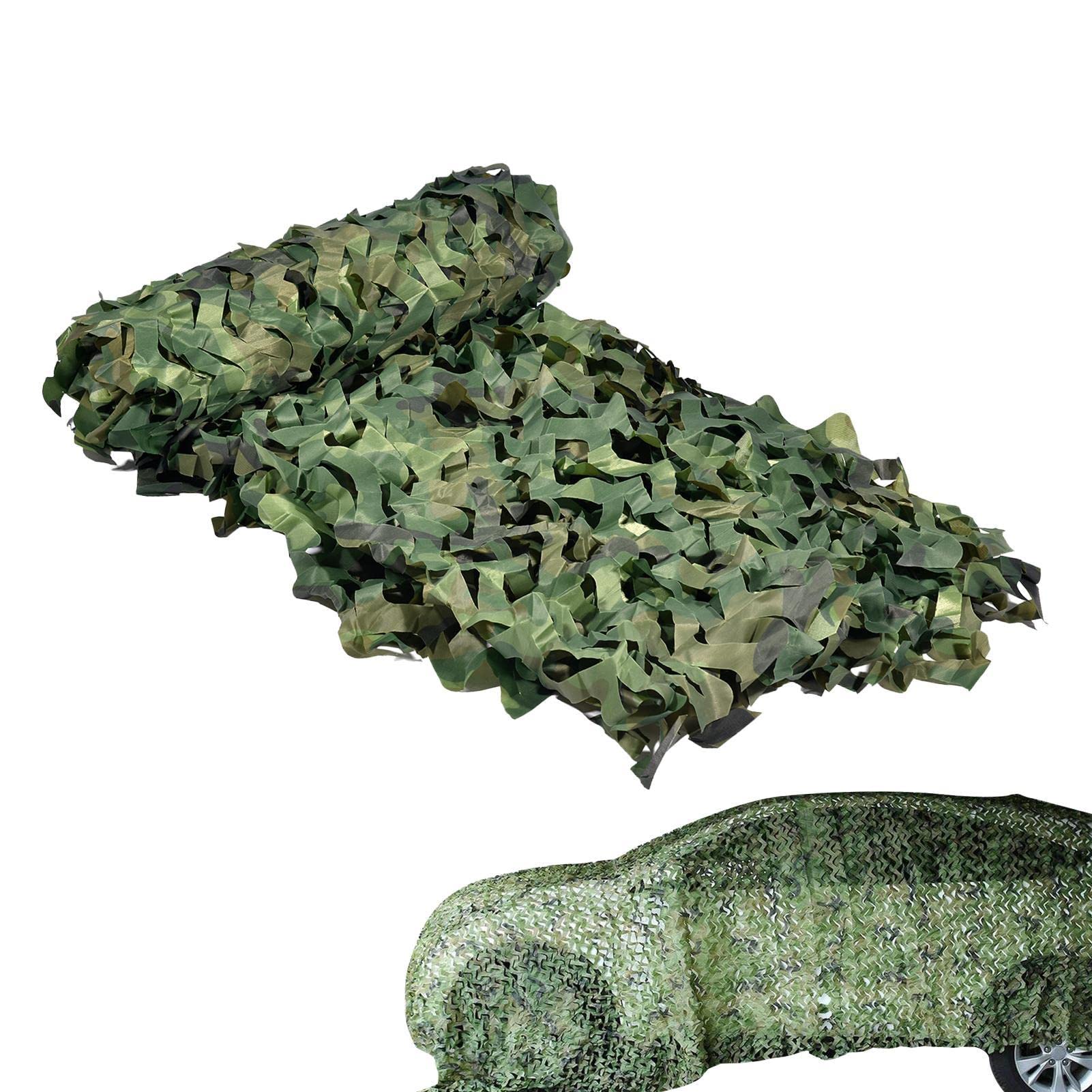 Oudini Light Camo Netting, 3X4m Camo Mesh Netting Birthday Party Camouflanet For Hunting, Blind Shooting, And Theme Party