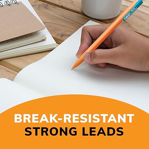 Miniatura 5 de BIC Xtra-Strong - Lápiz mecánico de plomo grueso con punta gruesa de barril colorido 0035in paquete de 48 unidades lápices mecánicos con borradores