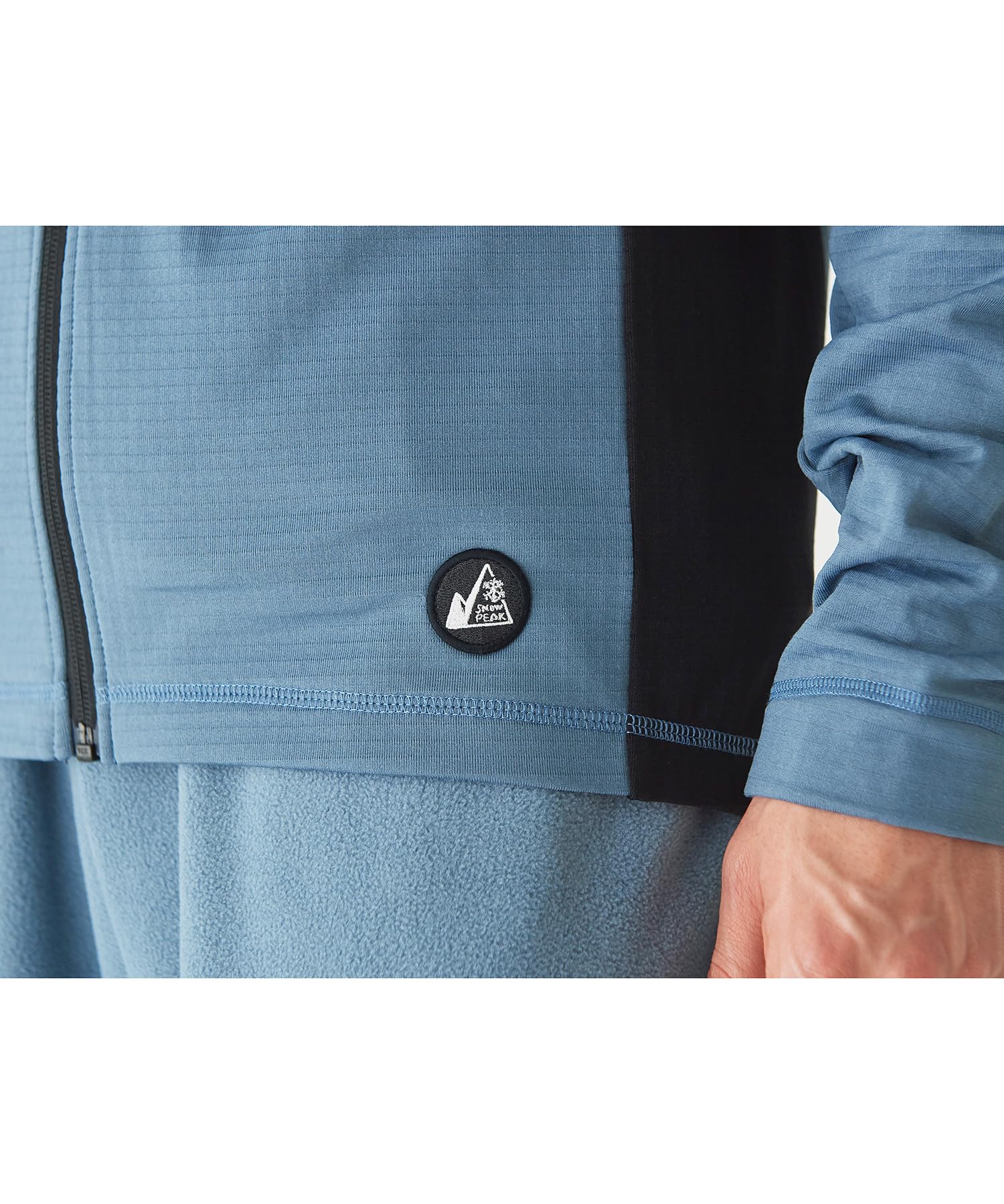 : スノーピーク(snow peak)MofM Hybrid Fleece Jacket MM4410-SW01 アウター  ジャケット メンズ レディース Black M : ファッション