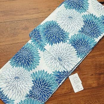 【浴衣3点セット】乱れ青菊 美品 フリーサイズ 新品未使用品 Amazon.co.jp: 2593浴衣3点セット乱れ青菊 フリーサイズ
