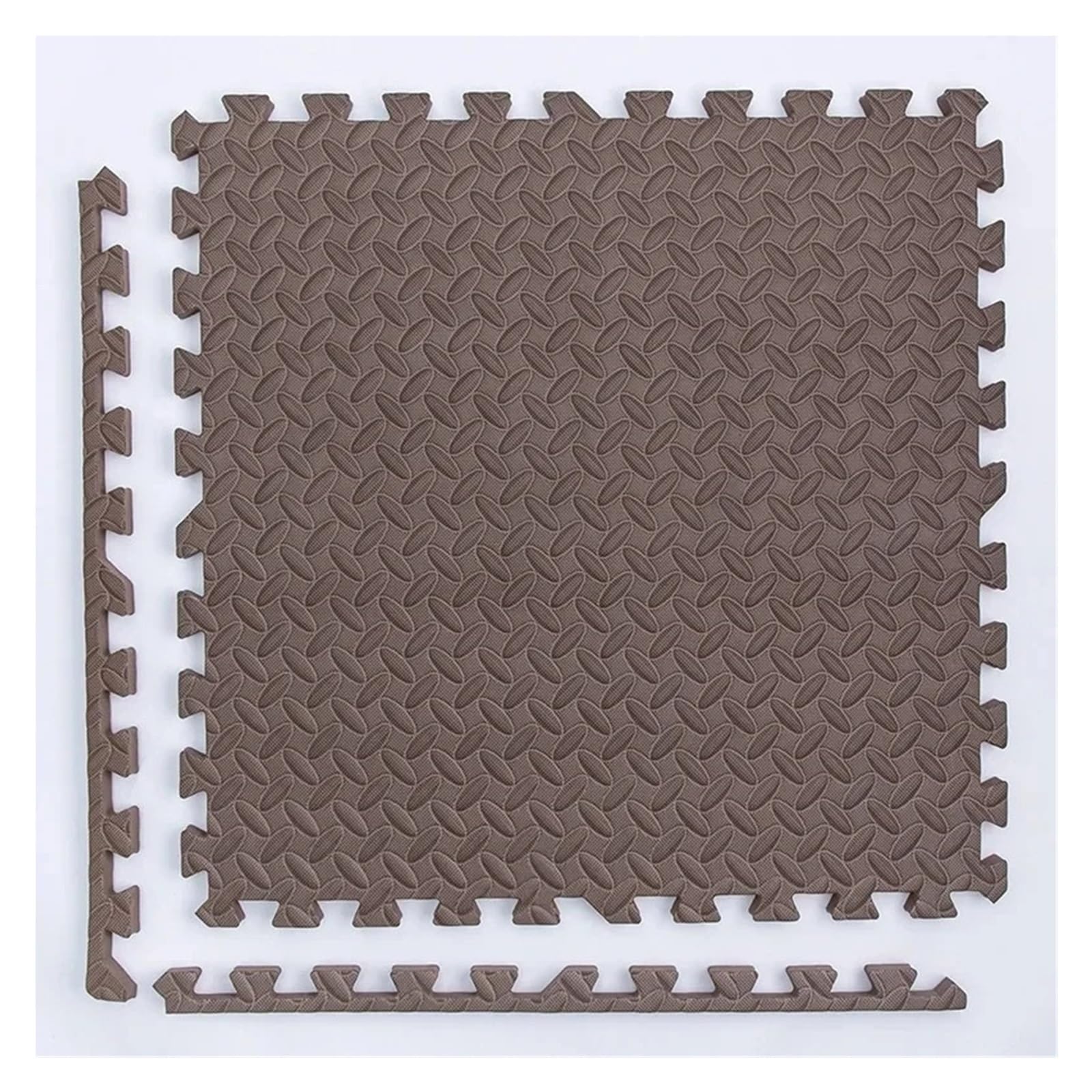 Tappeto Da Fitness A Puzzle Tappetini antiscivolo ad incastro for piastrelle in schiuma EVA da 12 pezzi 30x30x1 cm for uso sportivo in palestra
