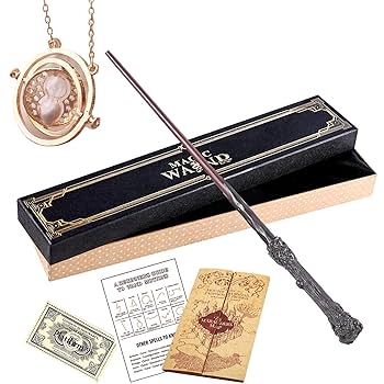 Amazon | MUMAREN ハリポタ杖 魔法の杖 魔法学校風 小道具