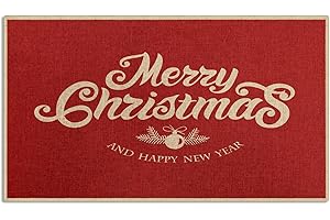 Arttown Christmas Door Mats for Outdoor Entrance