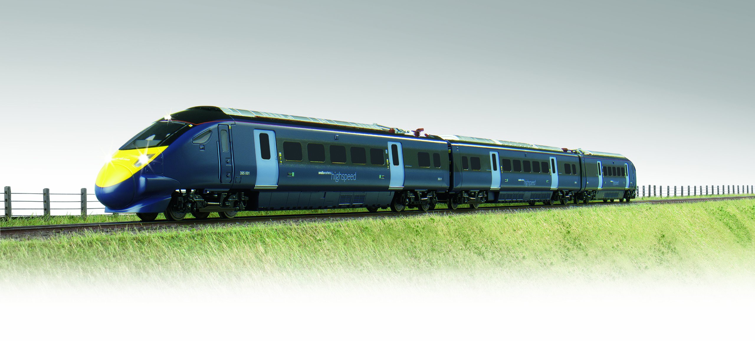 Hornby R1139 Blue Rapier Class 395 00 Gauge Electric Train