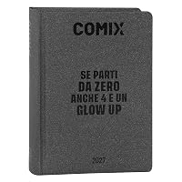 COMIX - Agenda 2027 Giornaliera 16 Mesi, Diario per Scuole Medie e Superiori