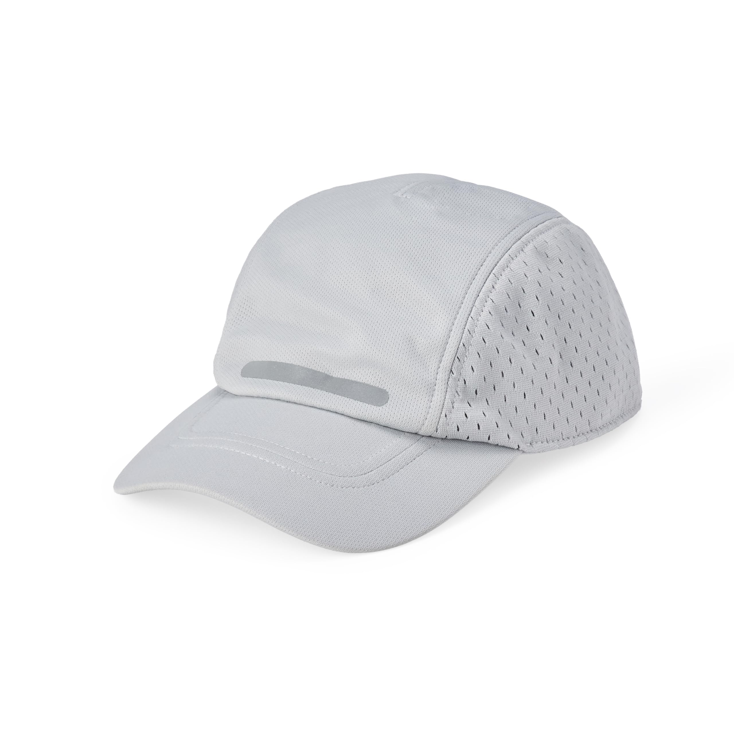Amazon Essentials Women's Adjustable Running Cap, Grey, One Size