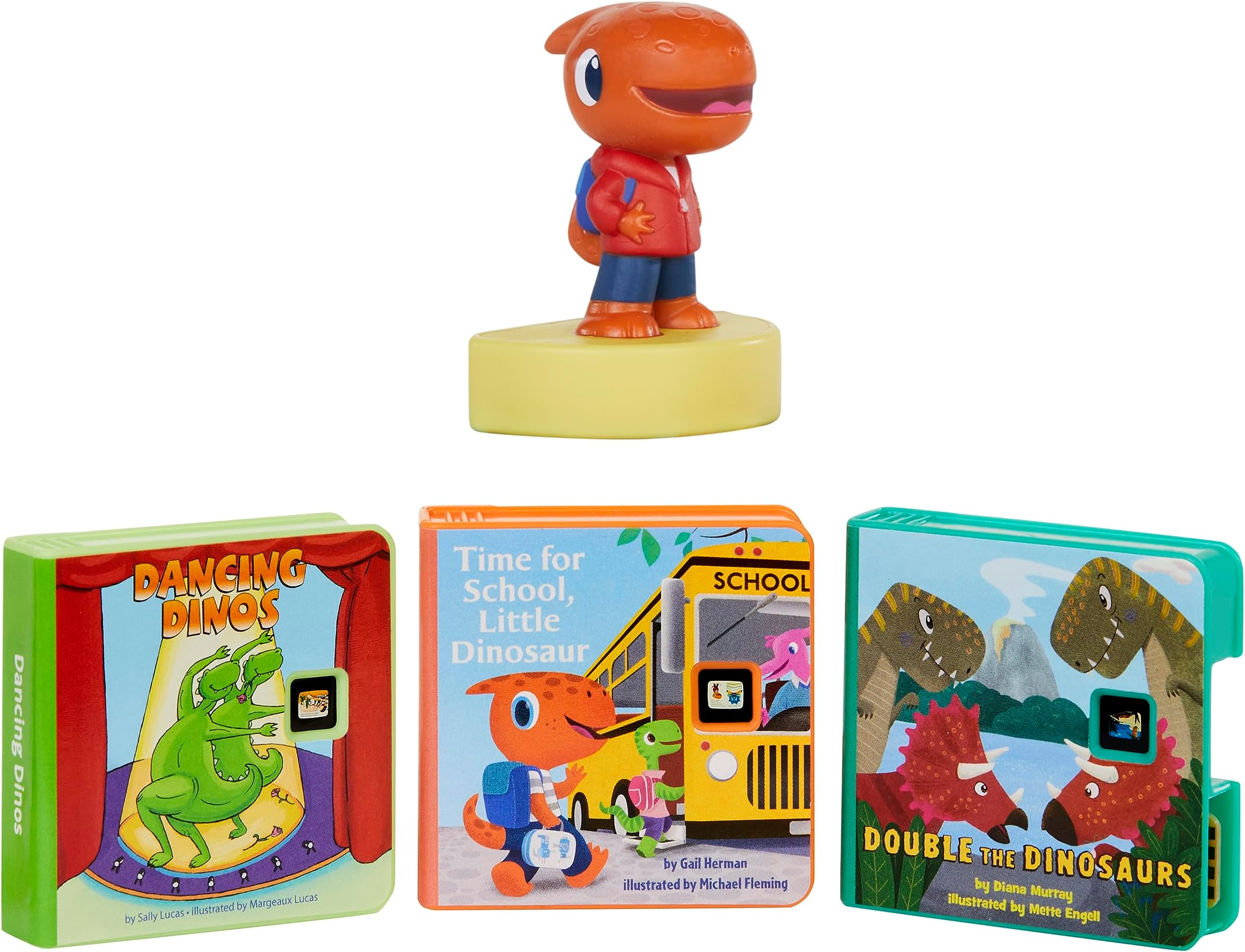 Story Dream Machine Dino Story Collection, Dinosaurs, Storytime, Books, Random House, Audio Play Character, Gift and Toy for Toddlers and Kids Girls Boys Ages 3+ Years