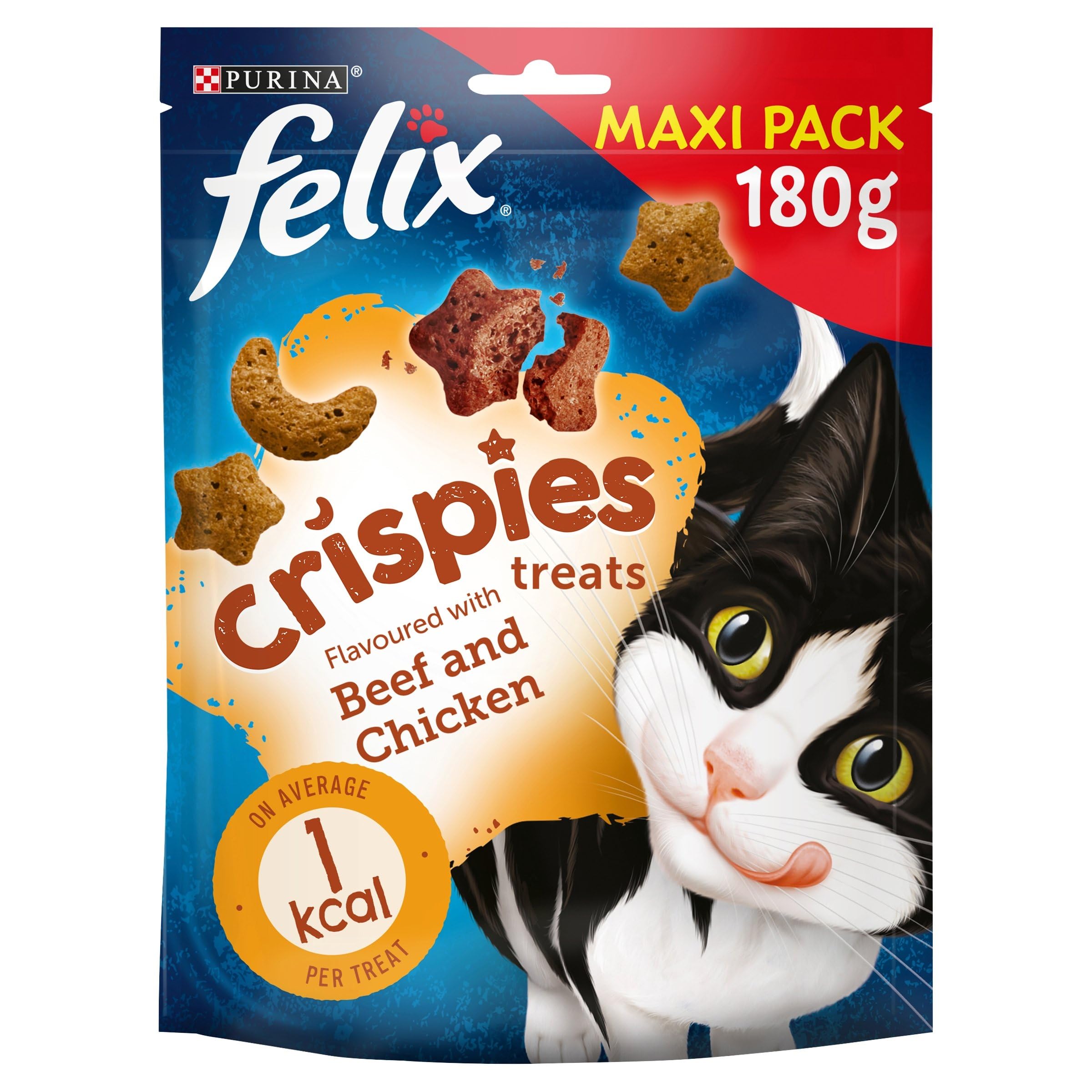 Felix Crispies 180G - Beef & Chicken