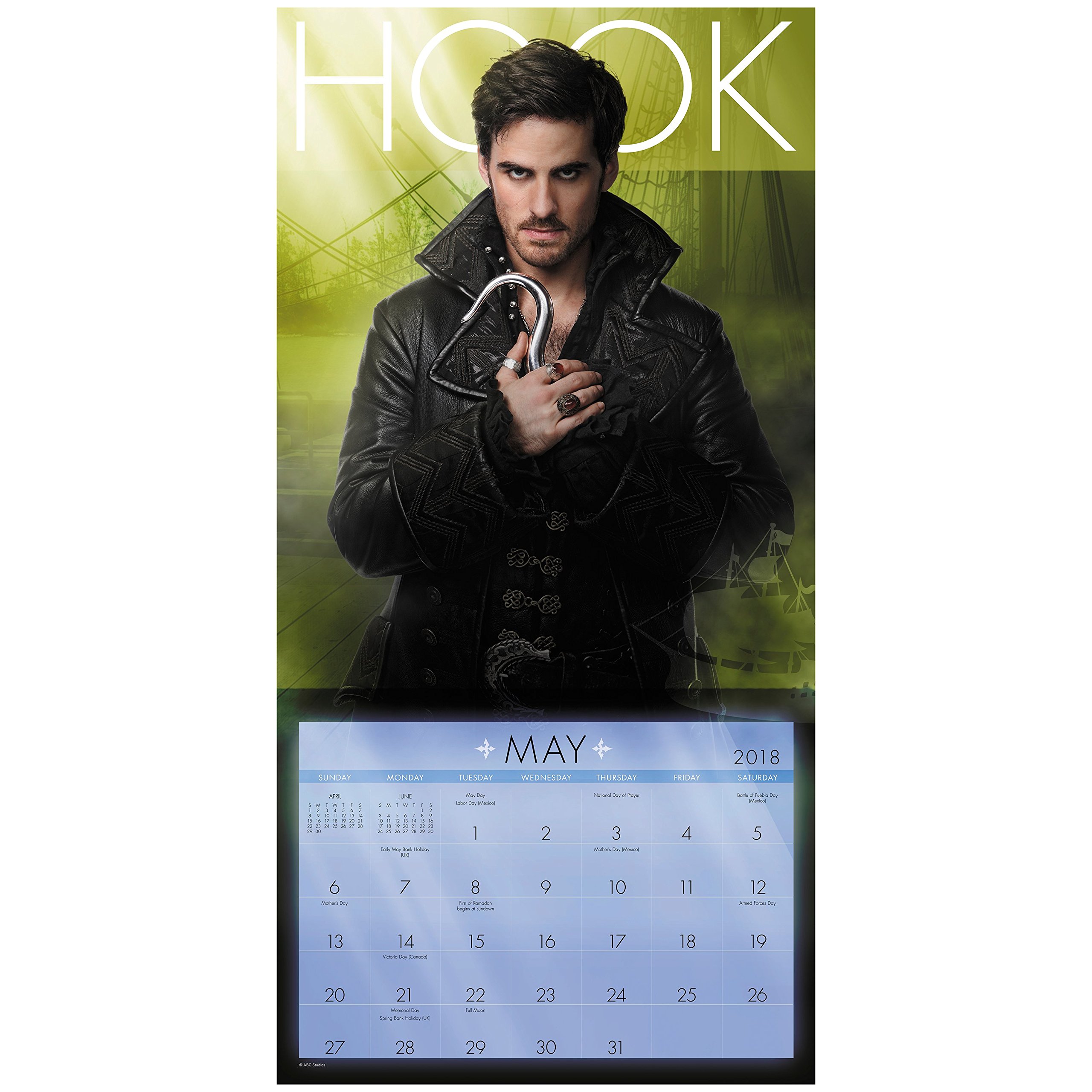 2018 Once Upon a Time Wall Calendar (Day Dream)