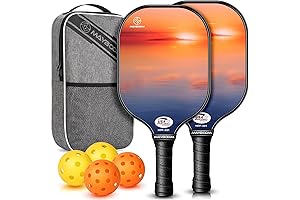 Pickleball Paddles Set for Beginners and Pros