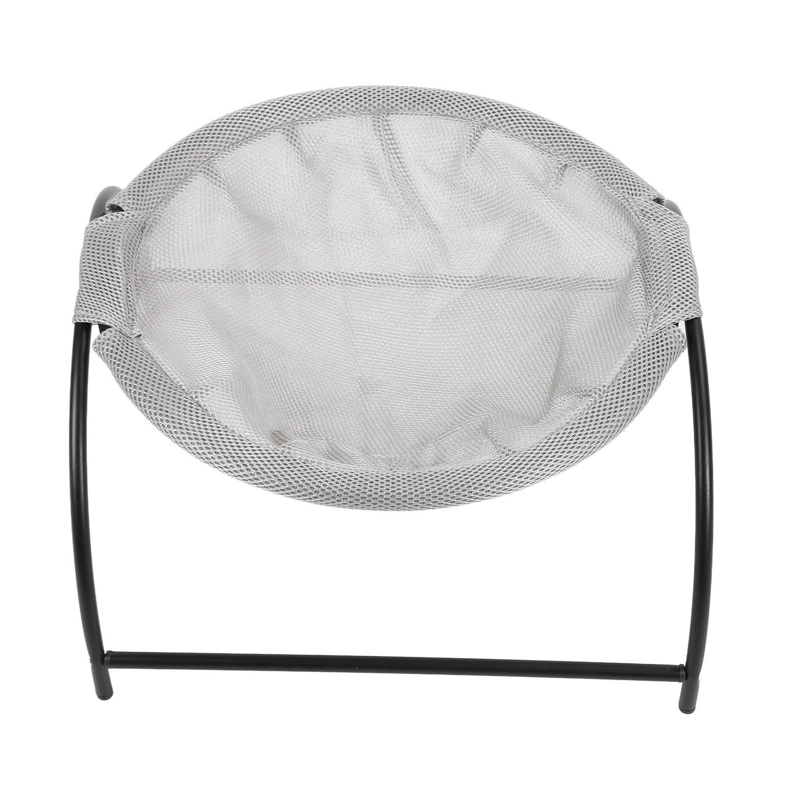 Hidyliu Letto per Amaca per Animali Domestici Staccabile e Confortevole per Piccoli Animali Domestici da Interni Ed Esterni Tela Resistente e Acciaio Inossidabile (Grigio)