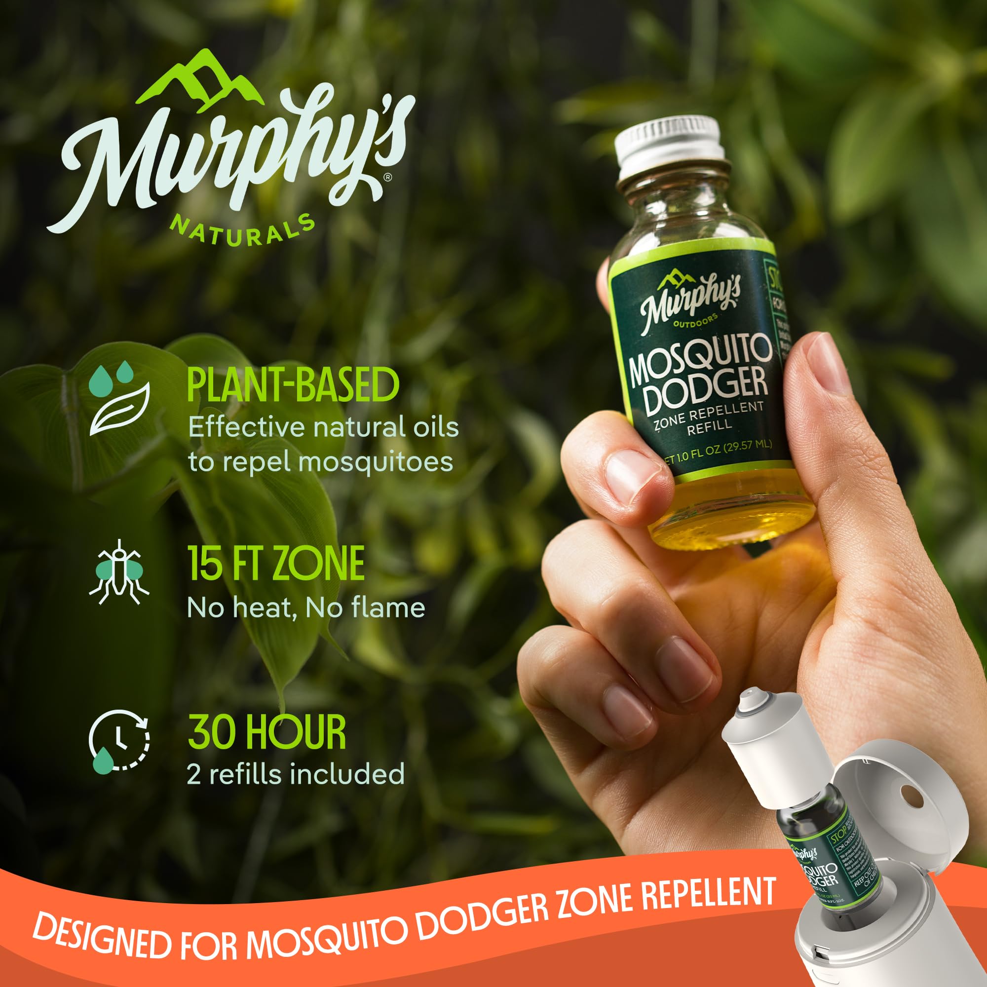 Amazon.com: Murphy's Naturals Mosquito Dodger Repellent Refills