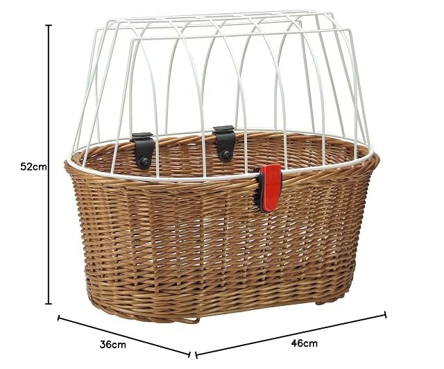 Foto 8 de 8 de CESTO KLICKFIX Doggy con Clip 45x52x36 Marron